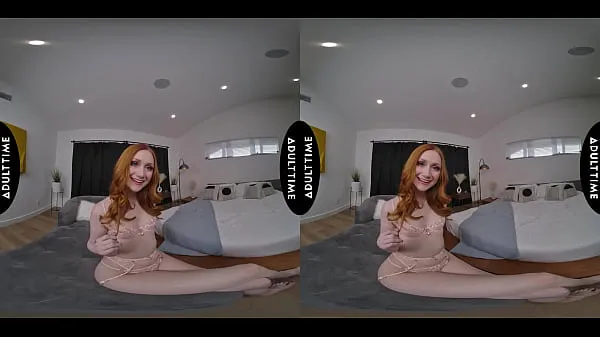 POV VR Scene: Petite Redhead Scarlet Skies Wants Deep Throttling